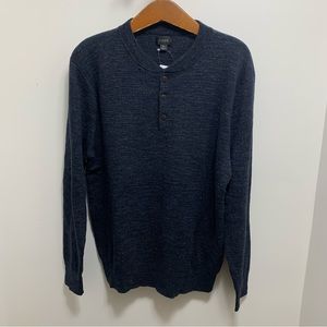 J Crew Henley Sweater